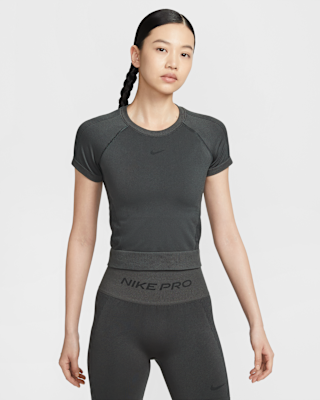 NIKE公式】ナイキ プロ シームレス ウィメンズ Dri-FIT Tシャツ